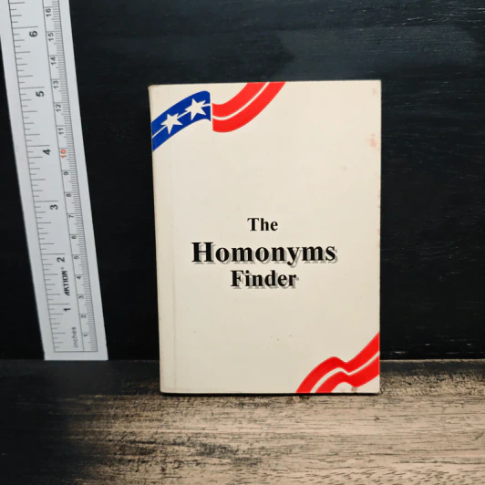 The Homonyms Finder รูปที่ 1