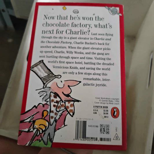 Charlie and the Great Glass Elevator - Roald Dahl รูปที่ 2
