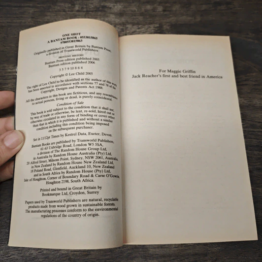 One Shot - Lee Child รูปที่ 6
