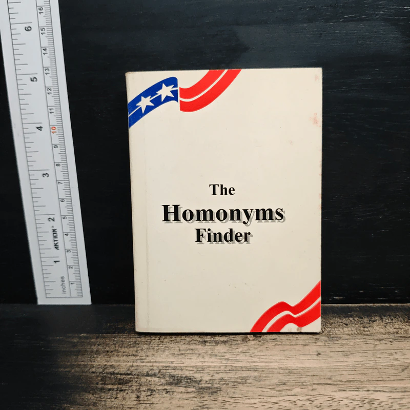 The Homonyms Finder รูปที่ 1