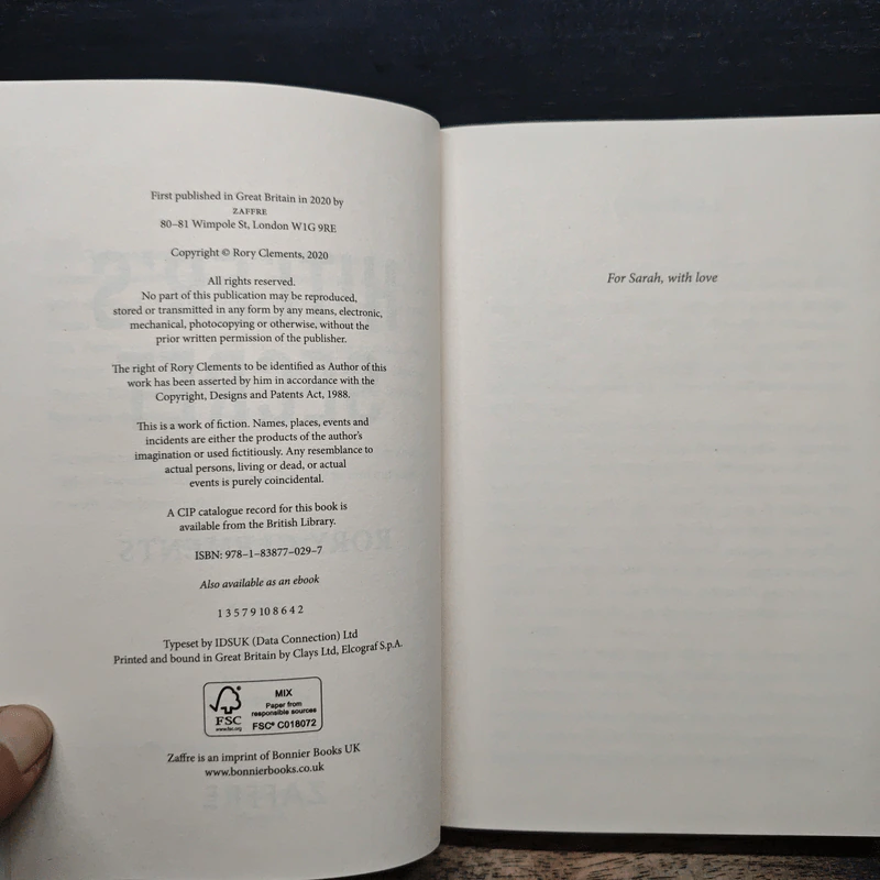 Hitlers Secret - Rory Clements รูปที่ 6