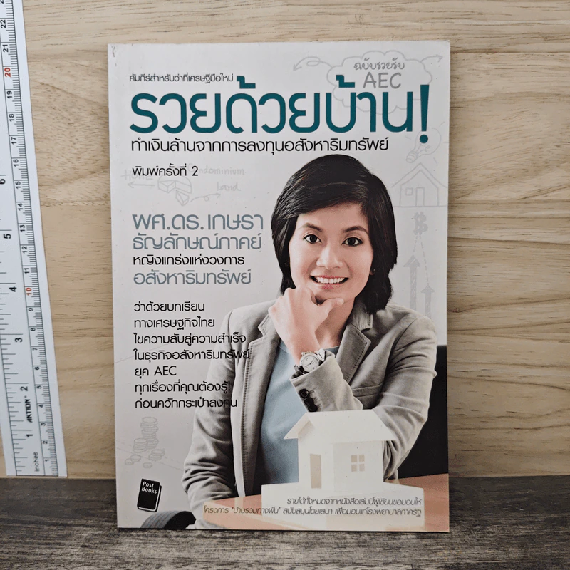 รวยด้วยบ้าน ทำเงินล้านจากการลงทุนอสังหาริมทรัพย์ - ผศ.ดร.เกษรา ธัญลักษณ์ภาคย์ รูปที่ 1