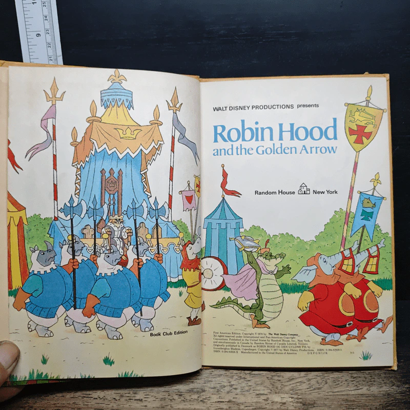 Walt Disney Productions Robin Hood and the Golden Arrow รูปที่ 6