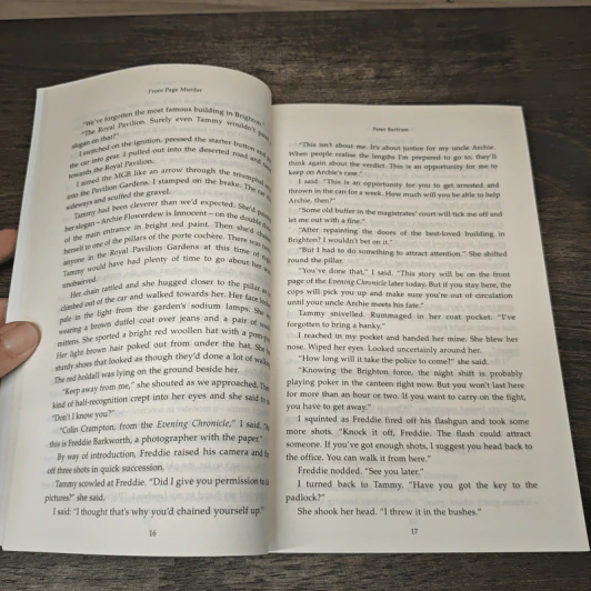 Front Page Murder - Peter Bartram รูปที่ 7