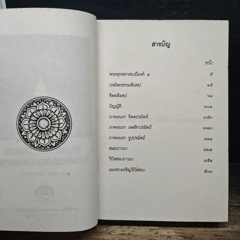 ปรมัตถธรรมสังเขป จิตตสังเขป และภาคผนวก - สุจินต์ บริหารวนเขตต์ รูปที่ 6