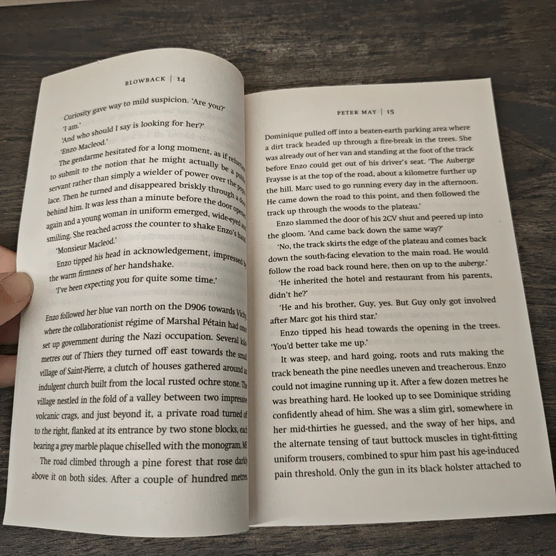 Blowback - Peter May รูปที่ 7