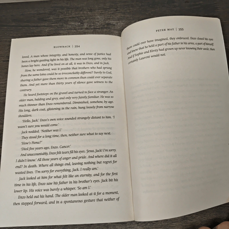 Blowback - Peter May รูปที่ 8