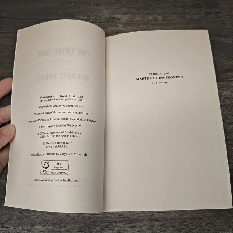 The Third Rail - Michael Harvey รูปที่ 6