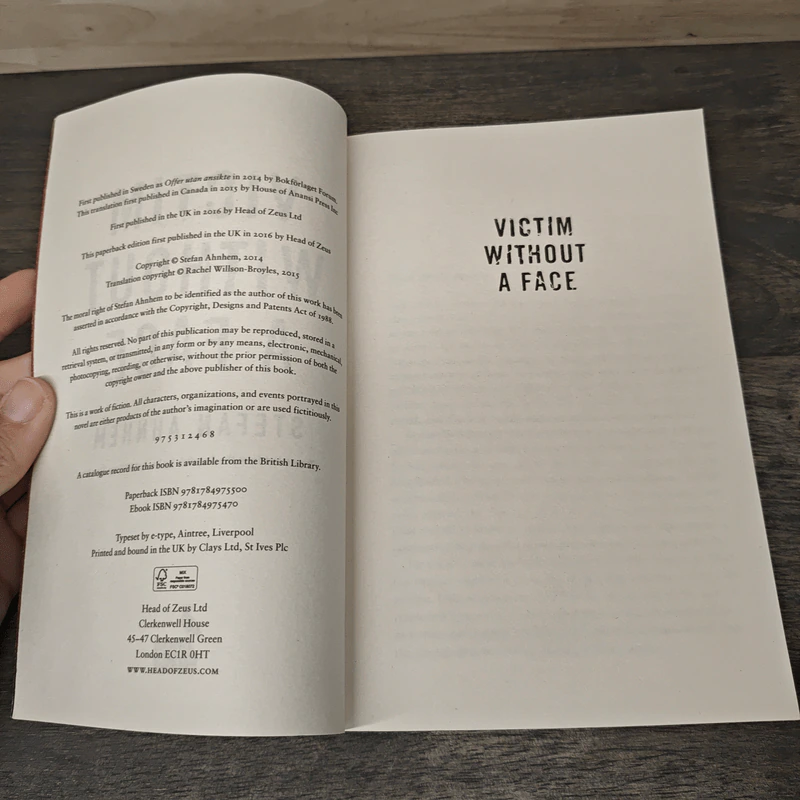Victim Without a Face - Stefan Ahnhem รูปที่ 6