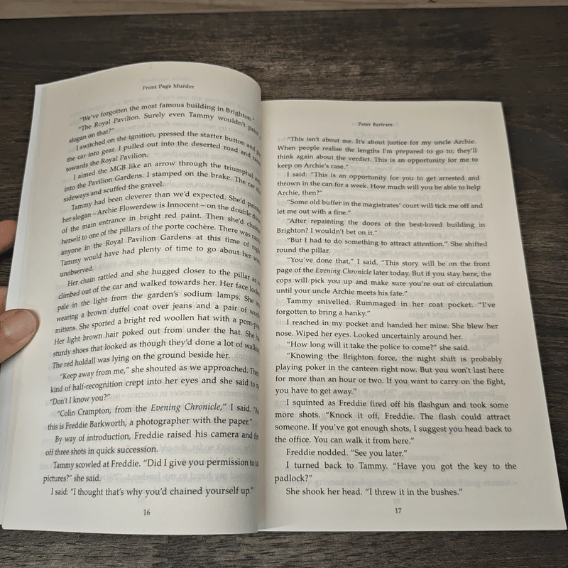 Front Page Murder - Peter Bartram รูปที่ 7