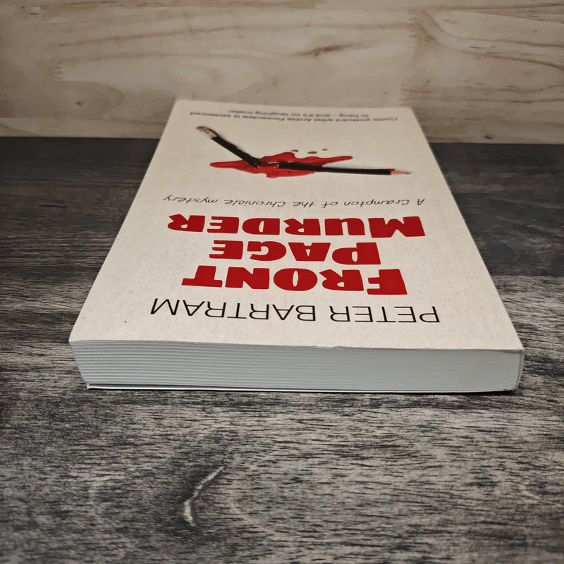 Front Page Murder - Peter Bartram รูปที่ 4