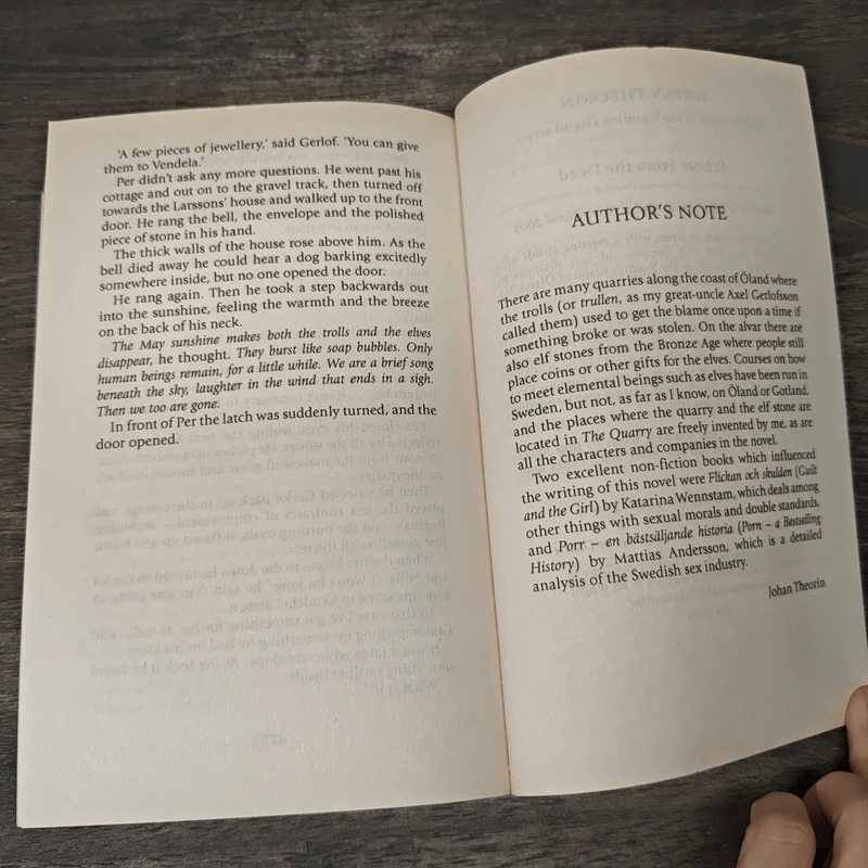 The Quarry - Johan Theorin รูปที่ 8