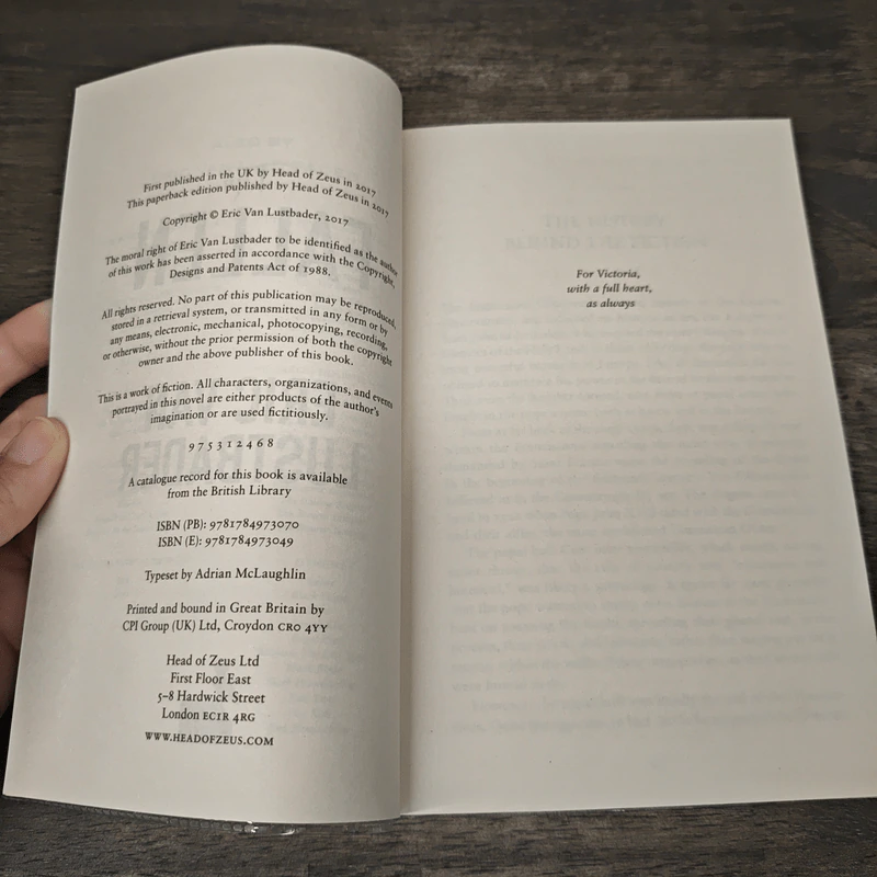 The Fallen - Eric Van Lustbader รูปที่ 6