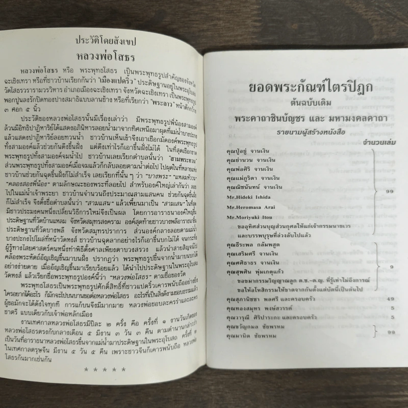 หนังสือสวดมนต์ หลวงพ่อโสธร รูปที่ 6