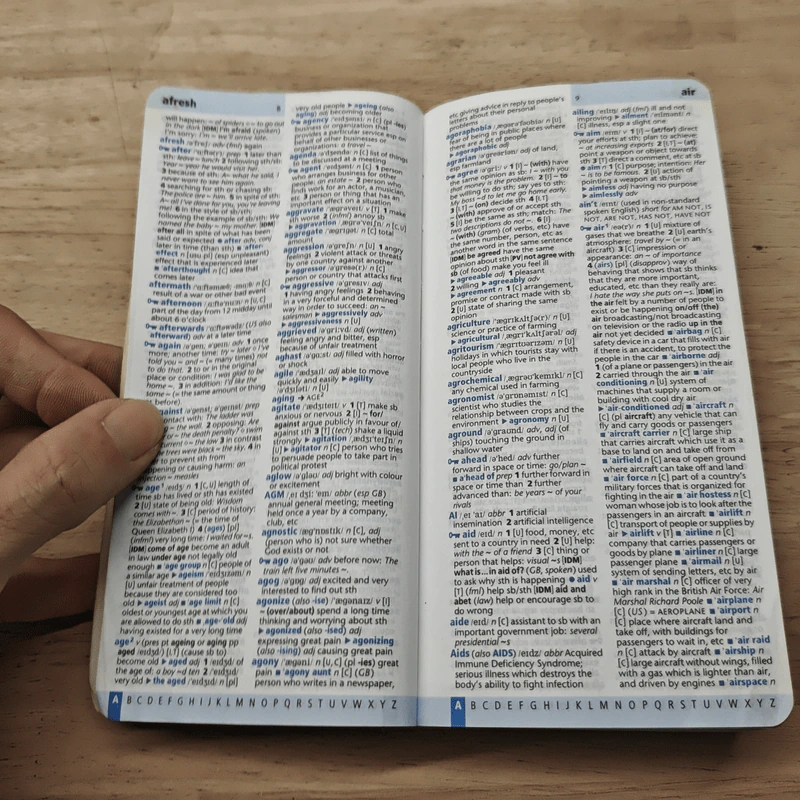 Oxford Learner's Pocket Dictionary รูปที่ 7