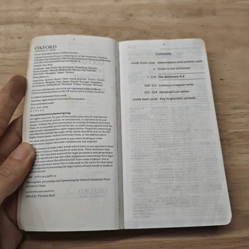 Oxford Learner's Pocket Dictionary รูปที่ 6