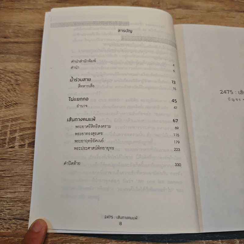 2475 :เส้นทางคนแพ้ - บัญชร ชวาลศิลป์ รูปที่ 8