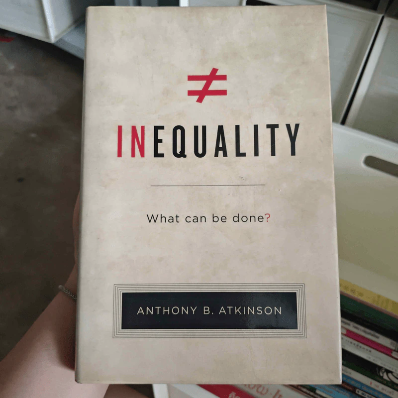 Inequality: What Can Be Done? - Anthony B. Atkinson รูปที่ 1