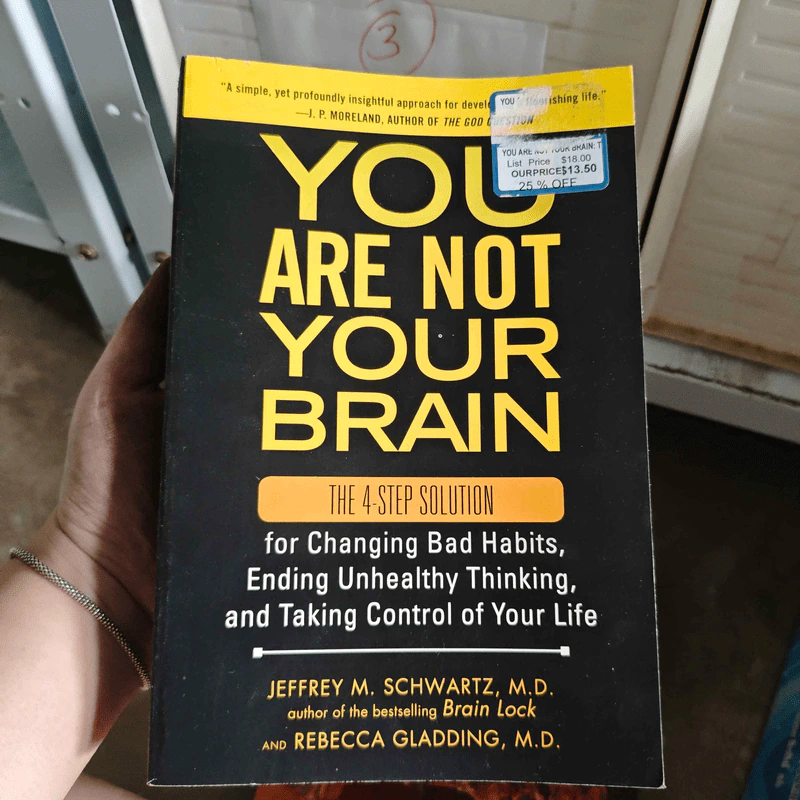 You Are Not Your Brain - Jeffrey M. Schwartz รูปที่ 1