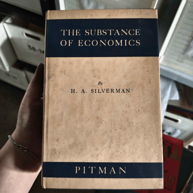 The Substance of Economics - H.A.Silverman รูปที่ 1