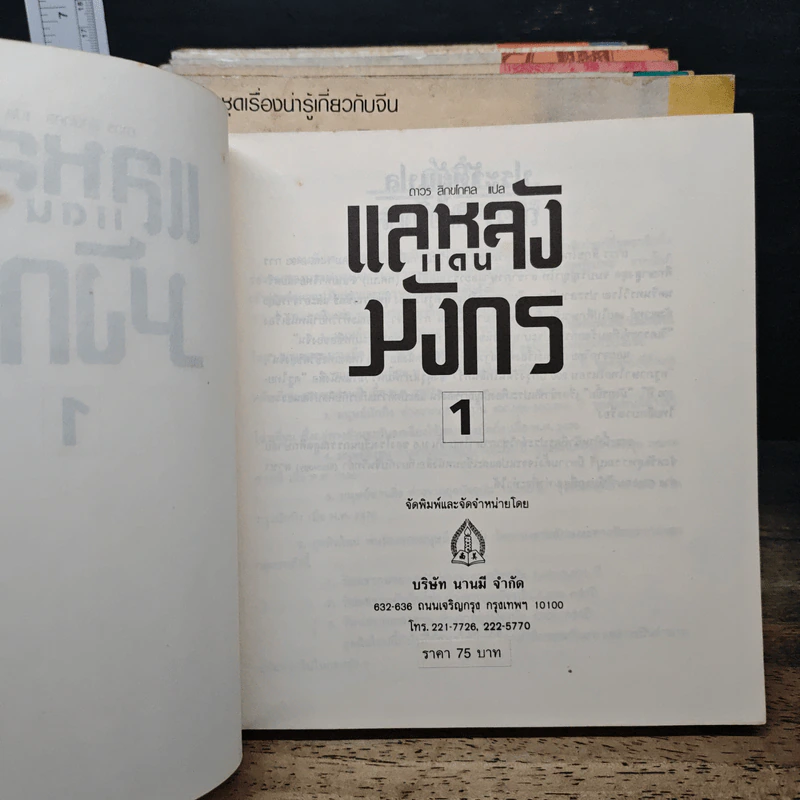 แลหลังแดนมังกร เล่ม 1-2, 4-8 - ถาวร สิกขโกศล รูปที่ 5