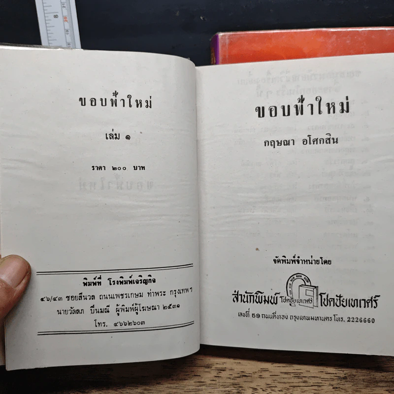 ขอบฟ้าใหม่ 2 เล่มจบ - กฤษณา อโศกสิน รูปที่ 6