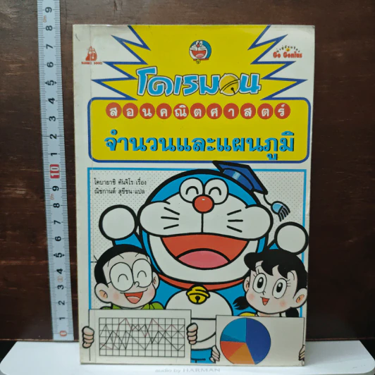 โดเรมอนสอนคณิตศาสตร์ ตอน จำนวนและแผนภูมิ รูปที่ 1