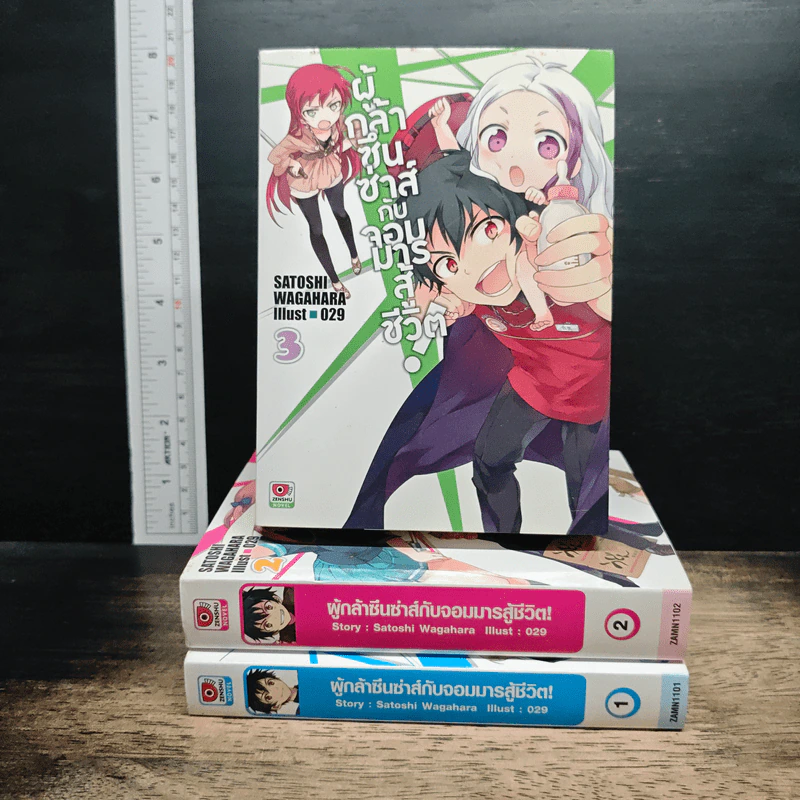 ผู้กล้าซึนซ่าส์กับจอมมารสู้ชีวิต เล่ม 1-3 รูปที่ 1