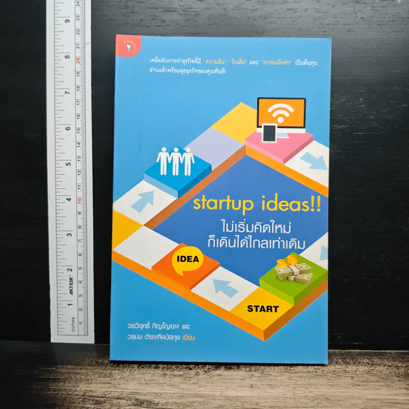 หนังสือ Startup Ideas!! ไม่เริ่มคิดใหม่ ก็เดินได้ไกลเท่าเดิม รูปที่ 1