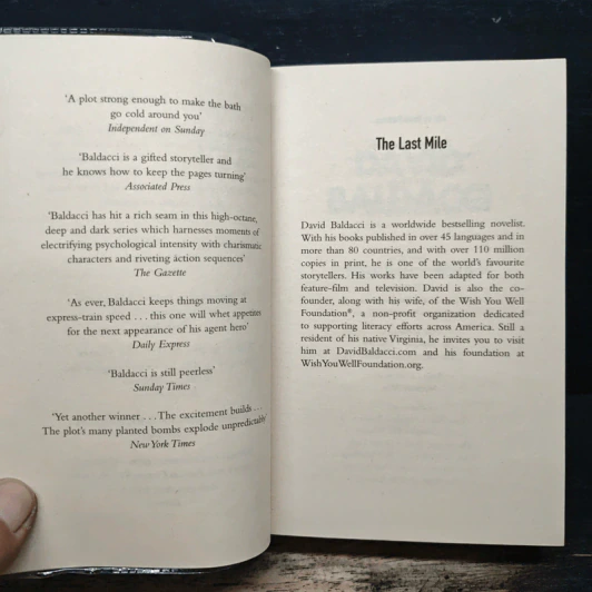 The Last Mile - David Baldacci รูปที่ 6