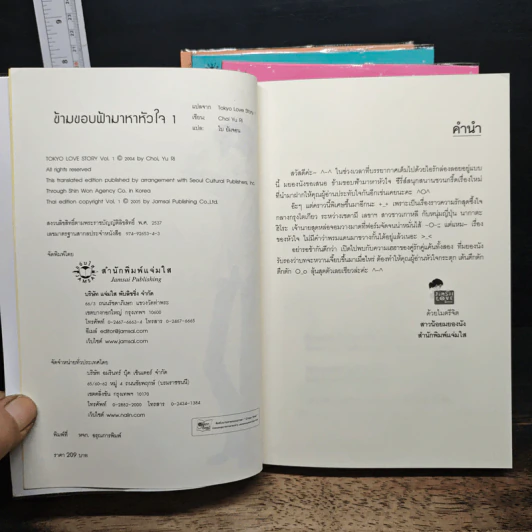หนังสือ ข้ามขอบฟ้ามาหาหัวใจ 4 เล่มจบ รูปที่ 5