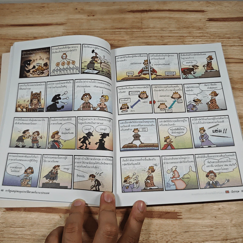 อังกฤษ การ์ตูนสนุกตะลุยประวัติศาสตร์นานาประเทศ รูปที่ 8