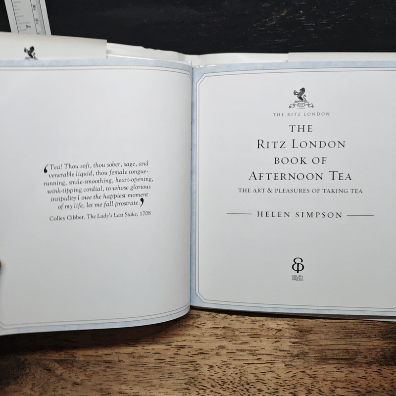 The Ritz London Book of Afternoon Tea - Helen Simpson รูปที่ 6