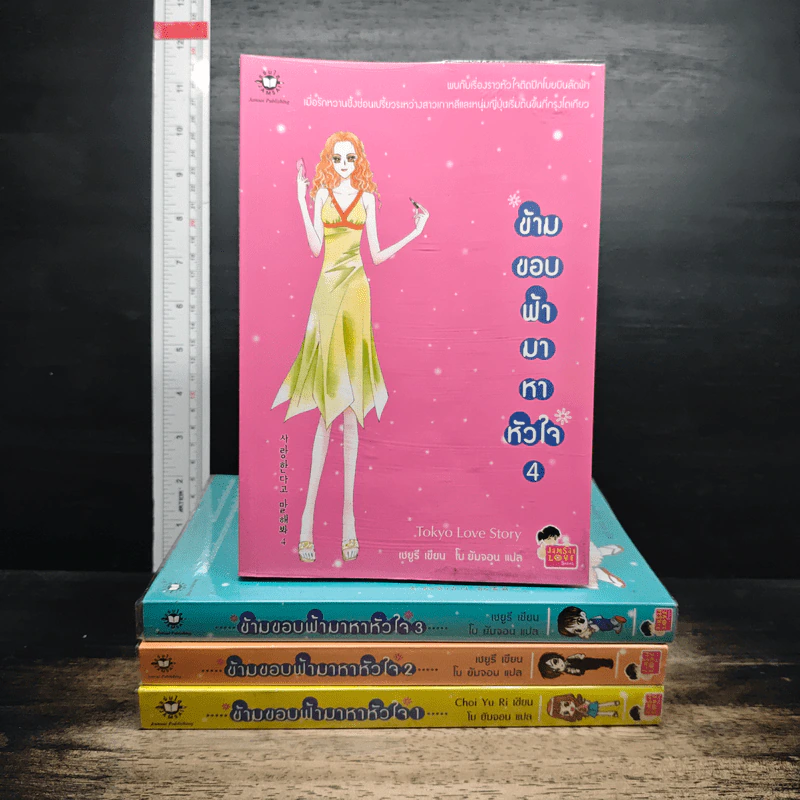 หนังสือ ข้ามขอบฟ้ามาหาหัวใจ 4 เล่มจบ รูปที่ 1