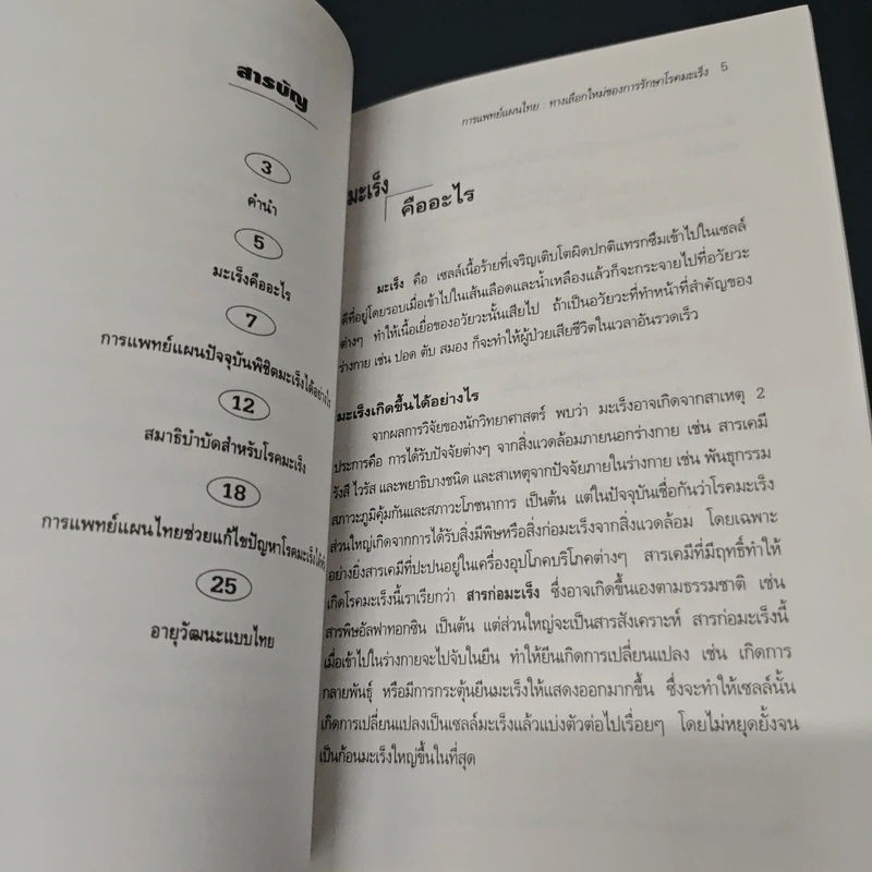 คู่มือต้านมะเร็งด้วยการแพทย์แผนไทย รูปที่ 6