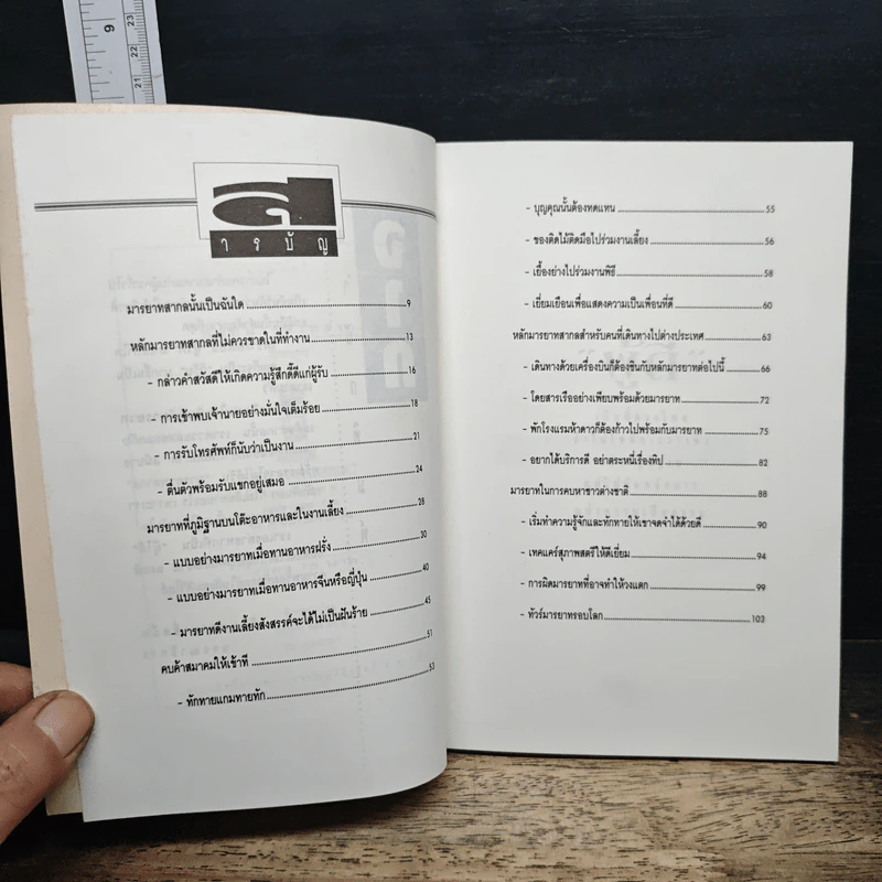 หนังสือ หลักมารยาทสากล รูปที่ 6