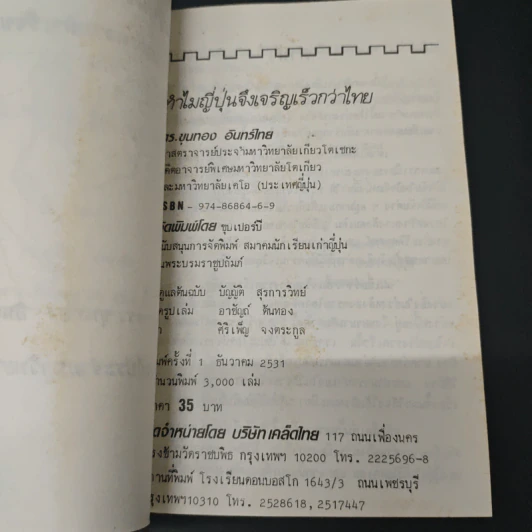 ทำไมญี่ปุ่นจึงเจริญเร็วกว่าไทย - ดร.ขุนทอง อินทร์ไทย รูปที่ 6