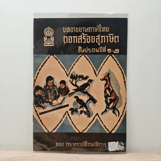 บทอาขยานภาษาไทย ดอกสร้อยสุภาษิต ชั้นประถมปีที่ 1-2 รูปที่ 1
