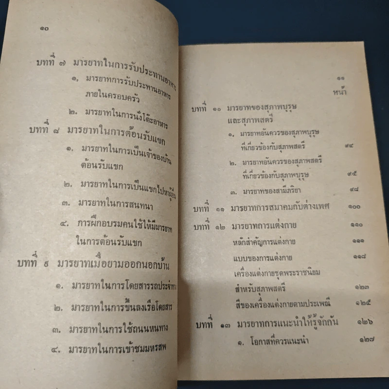 หนังสือ มารยาทไทย รูปที่ 10