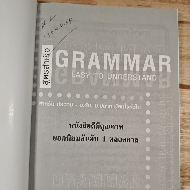 สูตรสำเร็จ Grammar Easy to Understand - อ.ชาญชัย บุญเฮ้า รูปที่ 6