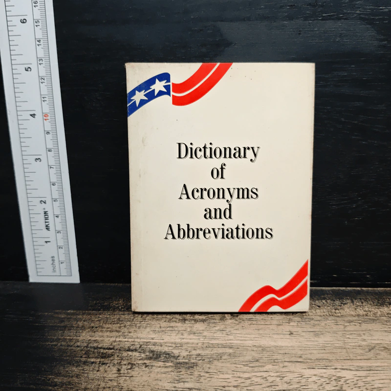 Dictionary of Acronyms and Abbreviations รูปที่ 1
