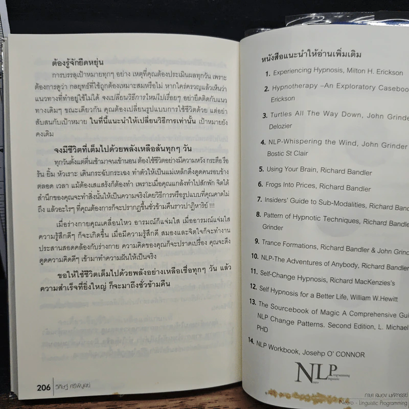 NLP ภาษา สมอง มหัศจรรย์ เทคโนโลยีสร้างความสำเร็จชั่วข้ามคืน - ดร.วิศิษฐ์ ศรีพิบูลย์ รูปที่ 10