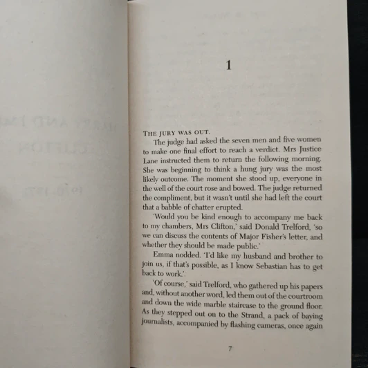 Cometh the Hour - Jeffrey Archer รูปที่ 8