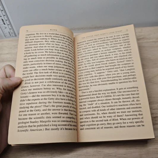 Blink: The Power of Thinking Without Thinking - Malcolm Gladwell รูปที่ 7