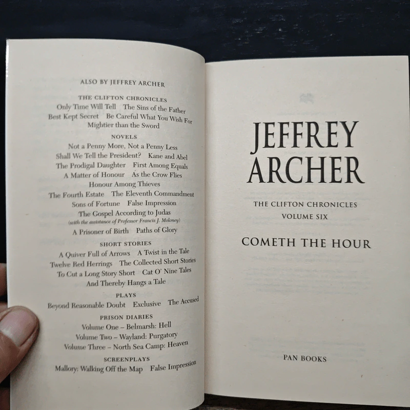 Cometh the Hour - Jeffrey Archer รูปที่ 6
