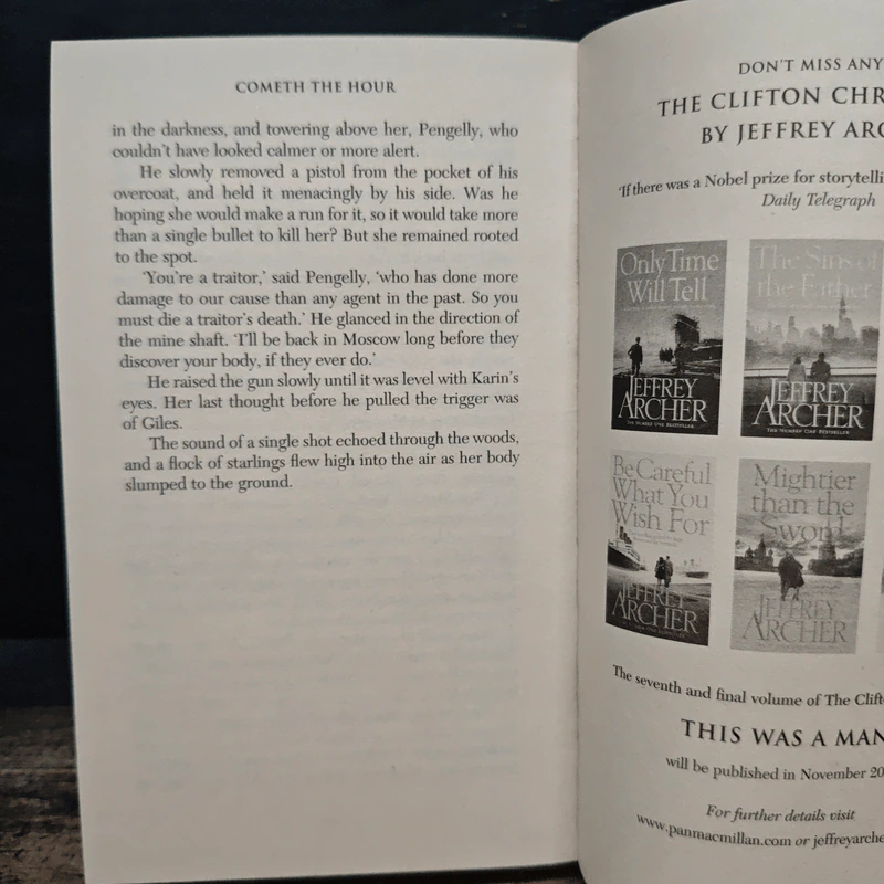 Cometh the Hour - Jeffrey Archer รูปที่ 9