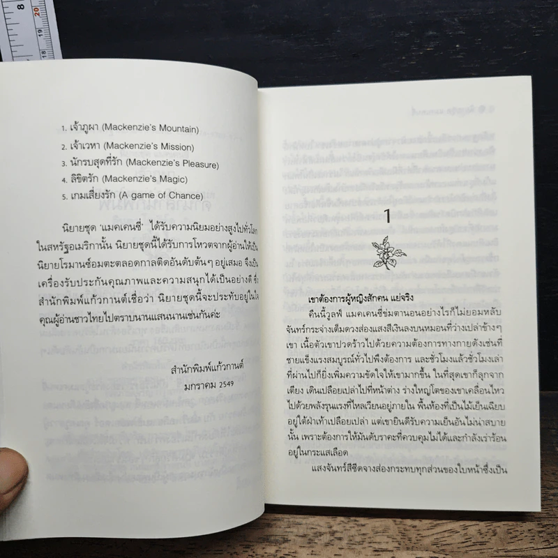 หนังสือ เจ้าภูผา - ลินดา โฮเวิร์ด, ญาดา รูปที่ 7