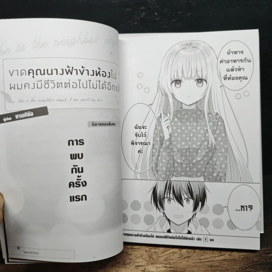 ขาดคุณนางฟ้าข้างห้องไป ผมคงมีชีวิตต่อไปไม่ได้อีกแล้ว เล่ม 1 รูปที่ 9