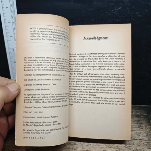 The Green Pharmacy Herbal Handbook - James A. Duke, Ph.D. รูปที่ 6