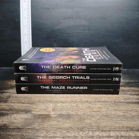 The Maze Runner เกมล่าปริศนา เล่ม 1-3 - James Dashner รูปที่ 2
